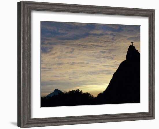 Christ the Redeemer Statue, Rio de Janeiro, Brazil-null-Framed Photographic Print