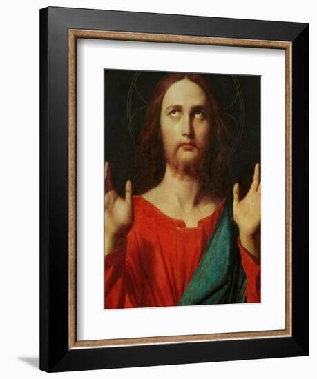 Christ, Tondo-Jean-Auguste-Dominique Ingres-Framed Giclee Print