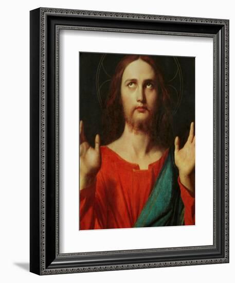 Christ, Tondo-Jean-Auguste-Dominique Ingres-Framed Giclee Print