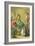 Christ Washing His Disciples' Feet-English School-Framed Giclee Print