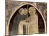 Christ Welcomes Two Dominican Friars-Fra Angelico-Mounted Giclee Print