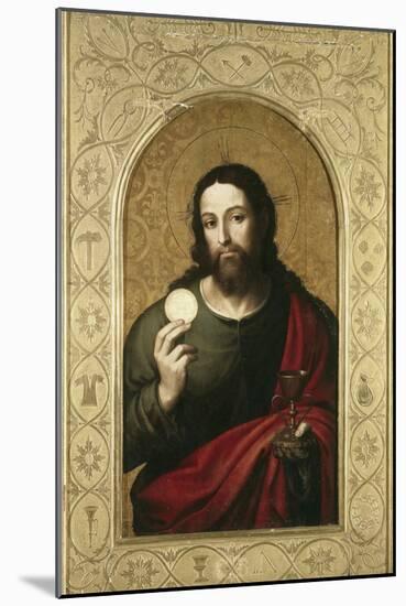 Christ with the Host-Juan Juanes-Mounted Giclee Print