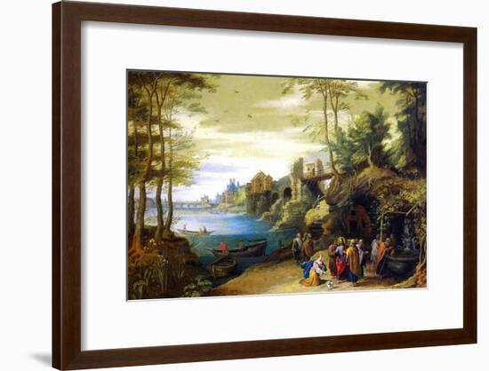 Christ-Pieter Brueghel the Younger-Framed Art Print