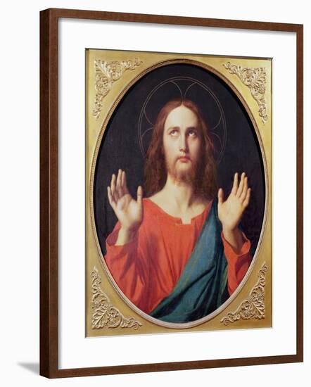 Christ-Jean-Auguste-Dominique Ingres-Framed Giclee Print