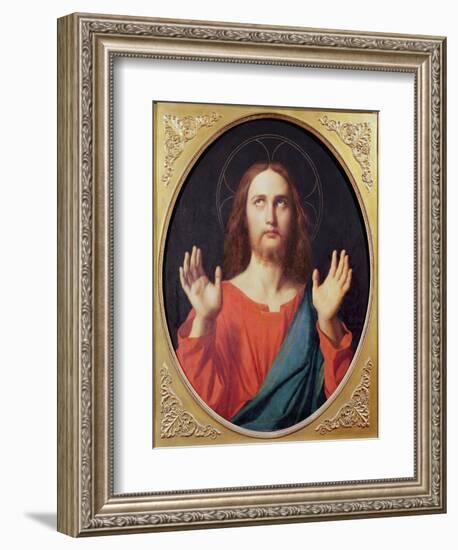Christ-Jean-Auguste-Dominique Ingres-Framed Giclee Print