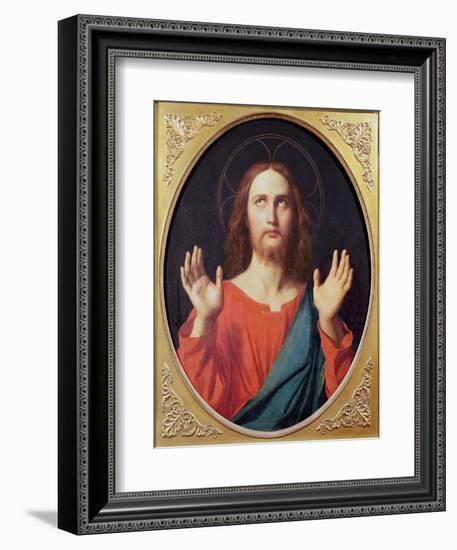 Christ-Jean-Auguste-Dominique Ingres-Framed Giclee Print
