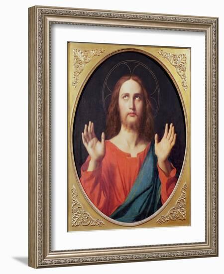 Christ-Jean-Auguste-Dominique Ingres-Framed Giclee Print