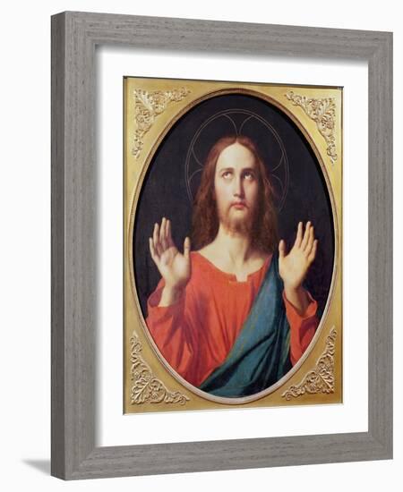 Christ-Jean-Auguste-Dominique Ingres-Framed Giclee Print