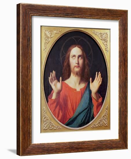 Christ-Jean-Auguste-Dominique Ingres-Framed Giclee Print