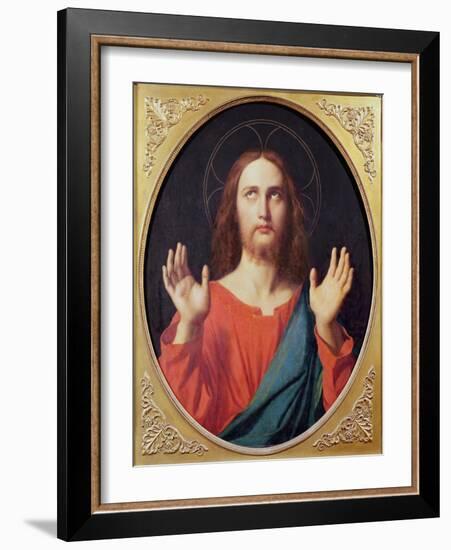 Christ-Jean-Auguste-Dominique Ingres-Framed Giclee Print