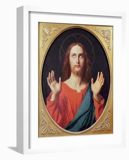 Christ-Jean-Auguste-Dominique Ingres-Framed Giclee Print