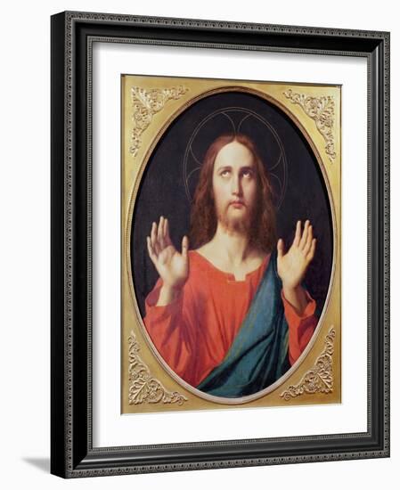 Christ-Jean-Auguste-Dominique Ingres-Framed Giclee Print