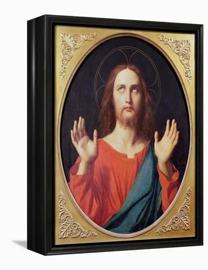Christ-Jean-Auguste-Dominique Ingres-Framed Premier Image Canvas