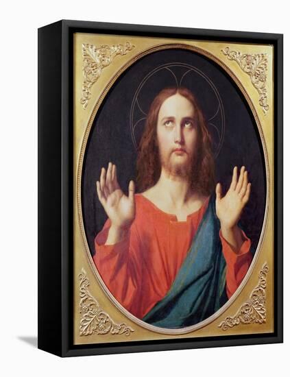 Christ-Jean-Auguste-Dominique Ingres-Framed Premier Image Canvas