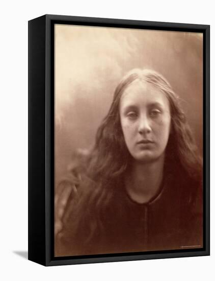 Christabel, Portrait of May Prinsep, c.1867-Julia Margaret Cameron-Framed Premier Image Canvas