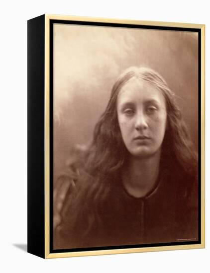 Christabel, Portrait of May Prinsep, c.1867-Julia Margaret Cameron-Framed Premier Image Canvas