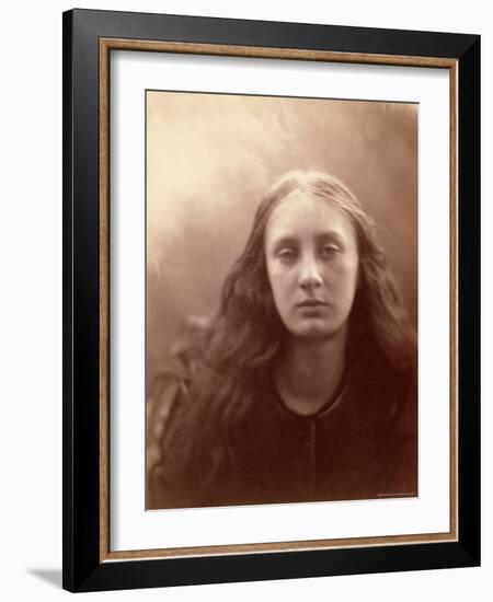 Christabel, Portrait of May Prinsep, c.1867-Julia Margaret Cameron-Framed Photographic Print