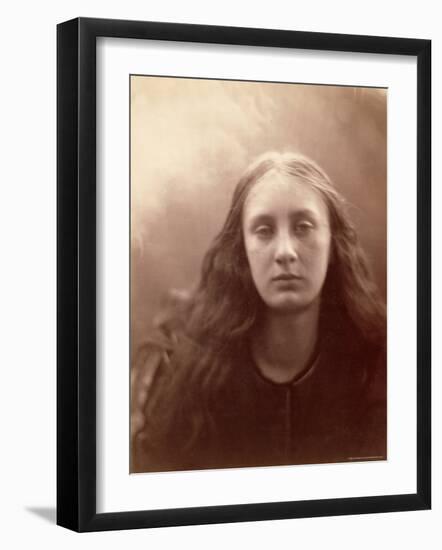 Christabel, Portrait of May Prinsep, c.1867-Julia Margaret Cameron-Framed Photographic Print