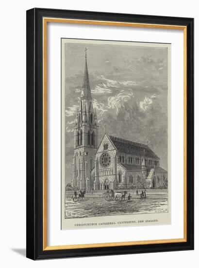 Christchurch Cathedral, Canterbury, New Zealand-Frank Watkins-Framed Giclee Print