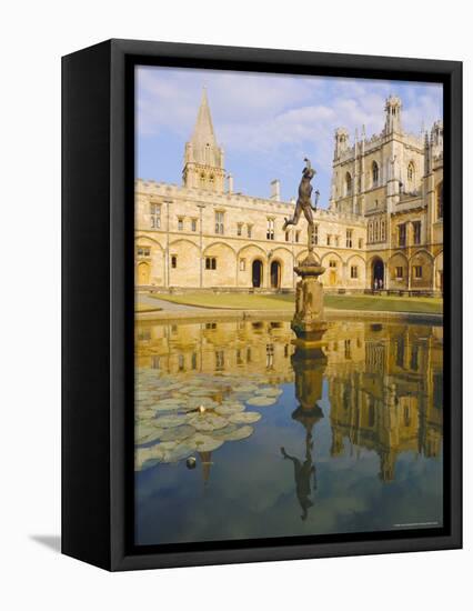 Christchurch College, Oxford, England-Charles Bowman-Framed Premier Image Canvas