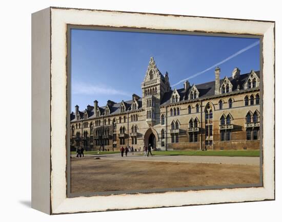 Christchurch Is One of Largest Constituent Colleges of the University of Oxford in England, College-David Bank-Framed Premier Image Canvas