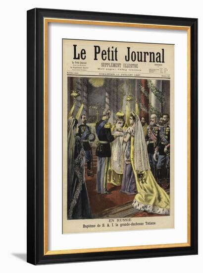 Christening of Grand Duchess Tatiana of Russia, 1897-null-Framed Giclee Print