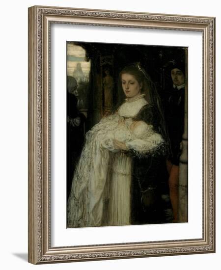 Christening Procession in Lausanne, 1873-Matthijs Maris-Framed Giclee Print