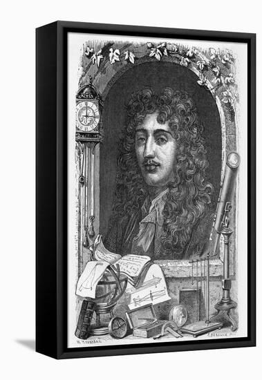 Christiaan Huygens, Dutch Physicist-Science Photo Library-Framed Premier Image Canvas