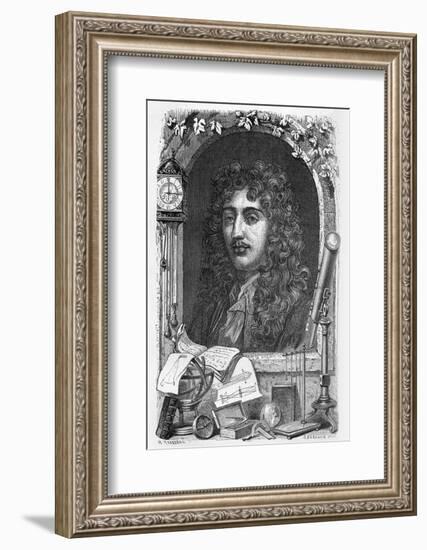 Christiaan Huygens, Dutch Physicist-Science Photo Library-Framed Photographic Print