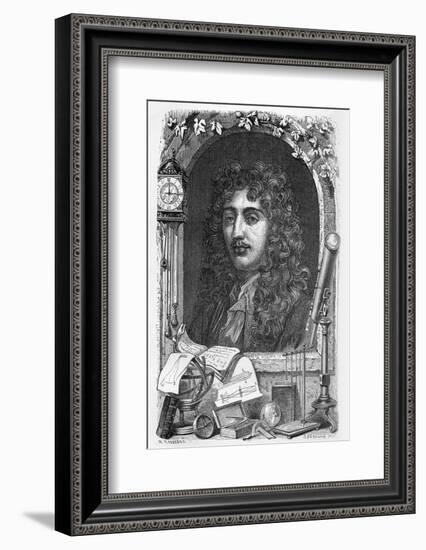 Christiaan Huygens, Dutch Physicist-Science Photo Library-Framed Photographic Print