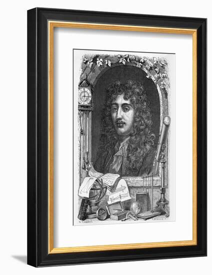 Christiaan Huygens, Dutch Physicist-Science Photo Library-Framed Photographic Print