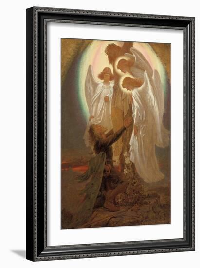 Christian at the Foot of the Cross-Sir Joseph Noel Paton-Framed Giclee Print