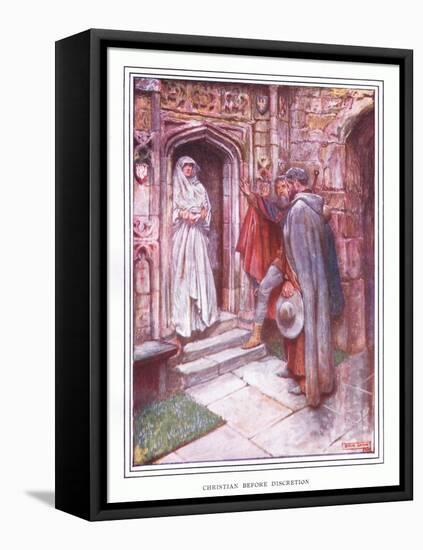 Christian before Discretion-John Byam Liston Shaw-Framed Premier Image Canvas