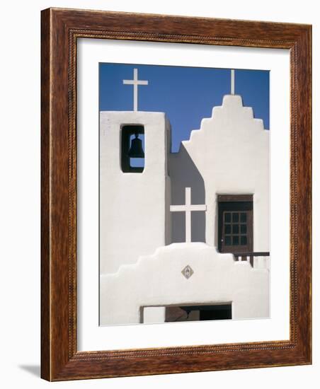 Christian Church, Taos Pueblo, New Mexico, USA-Adam Woolfitt-Framed Photographic Print