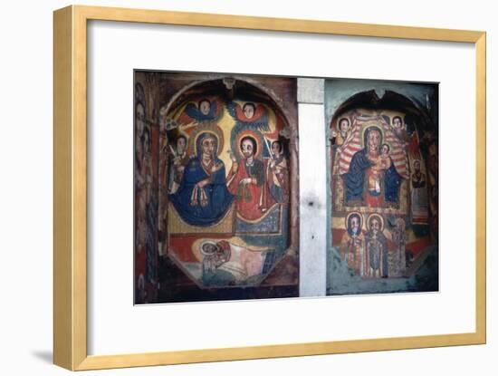 Christian Church wall painting, Ethopia-Unknown-Framed Giclee Print