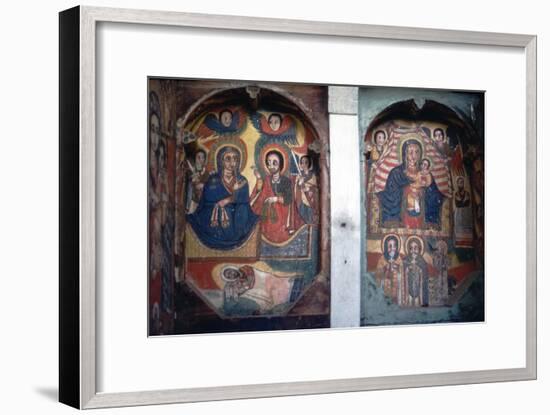 Christian Church wall painting, Ethopia-Unknown-Framed Giclee Print