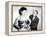 Christian Dior with Model Dorothy Emms, 1952-null-Framed Premier Image Canvas