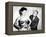 Christian Dior with Model Dorothy Emms, 1952-null-Framed Premier Image Canvas