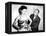 Christian Dior with Model Dorothy Emms, 1952-null-Framed Premier Image Canvas