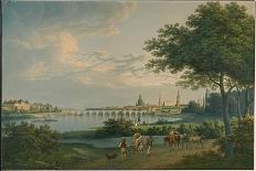 View of Dresden, 1810-Christian Gottlieb Hammer-Giclee Print