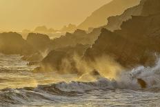 Waves Crashing on Shoreline,Pfeiffer State Park, Big Sur, California,Usa-Christian Heeb-Photographic Print