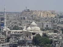 City Mosque and the Citadel, Aleppo (Haleb), Syria, Middle East-Christian Kober-Photographic Print