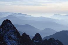 Prayer Flags, View From Gokyo Ri, 5483M, Gokyo, Sagarmatha National Park, Himalayas-Christian Kober-Photographic Print