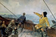 Struggle for Survival-Christian Krohg-Giclee Print