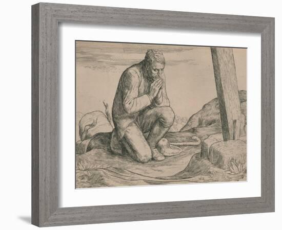 Christian Loses His Burden, C1916-William Strang-Framed Giclee Print