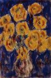 Chrysanthemums; Chrysanthemen, 1919 (Gouache on Paper)-Christian Rohlfs-Giclee Print