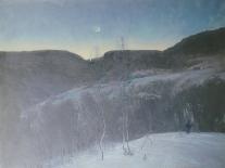 February Evening, 1895-Christian Skredsvig-Framed Premier Image Canvas