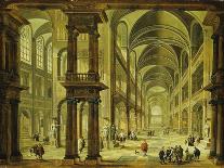 The Interior of a Renaissance Cathedral-Christian Stocklin-Framed Giclee Print