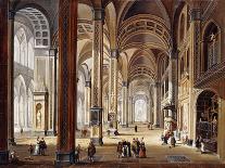 The Interior of a Renaissance Cathedral-Christian Stocklin-Framed Premier Image Canvas
