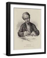 Christian Wilhelm Ernst Dietrich, German Artist-Christian W. E. Dietrich-Framed Giclee Print